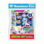 MY LITTLE PONY Special Set + ฟิกเกอรีน Twilight Sparkle กลิตเตอร์วิบวับ & Silverstream เปลี่ยนสีได้